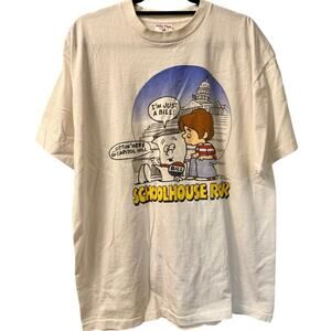 Vintage 90s Schoolhouse Rock Bill on Capital Hill 1995 Single Stitch Shirt XL